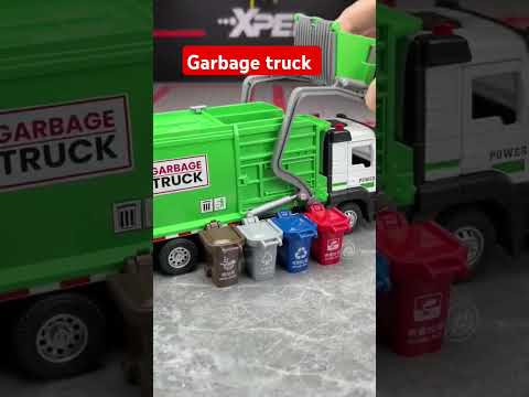 Garbage carrier heavy transporter dump truck #diecast #truck #garbagetruck #shorts #diecasttrucks
