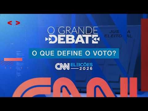 AO VIVO: O GRANDE DEBATE – ELEIÇÕES – 30/09/2026
