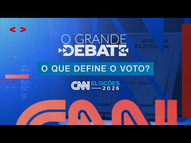 AO VIVO: O GRANDE DEBATE ELEIÇÕES - O QUE DEFINE O VOTO? - 30/09/2026