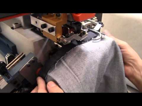 Jeans hemming workstation TH-5500 video