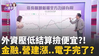 台指壓低結算..台股紅翻黑!隨時反撲?籌碼有端倪?!美股反彈曇花一現?!揭非農.失業率分岐真正內涵│陳斐娟 主持 │20251217│關我什麼事