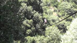 preview picture of video 'Accrobranche de Villeneuve Loubet - Canyon forest'