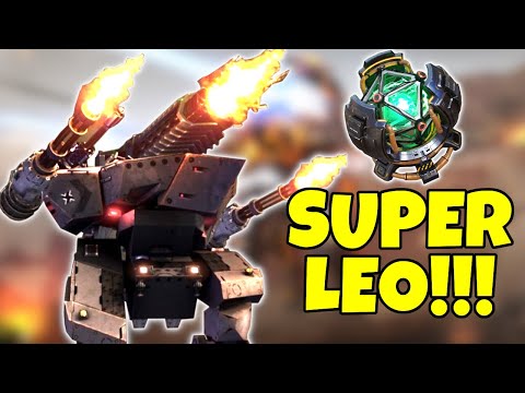 The Old LEO Becomes A Fortress With New Repair Amplifier Module War Robots MK3 TANK Gameplay WR