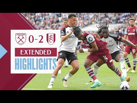 Extended Highlights | West Ham 0-2 Fulham | Premier League