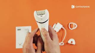 Обзор товара эпилятор Philips BRE700/00 белый (1416098) в интернет ...