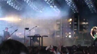 (HD) Nine Inch Nails - I'm Afraid of Americans & Head Down (Live in Charlotte)