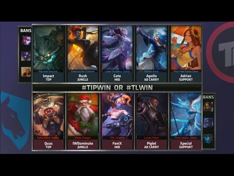 TL vs TIP Game 4 Highlights - TEAM LIQUID vs TEAM IMPULSE - 3rd Place NA LCS SUMMER 2015 PLAYOFFS