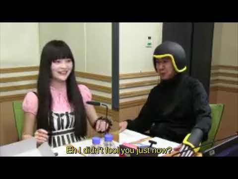 Sugita Tomokazu teasing Uesaka Sumire on Lady Go!! #143 (2014-06-23) [greduan Subs]