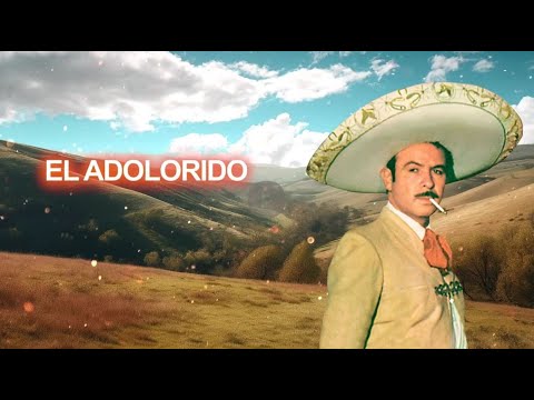 Antonio Aguilar - El Adolorido (Letra Oficial)