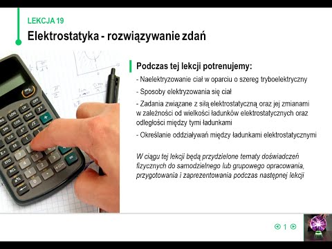 Fizyka - klasa 8 - Elektrostatyka - rozwiązywanie zadań