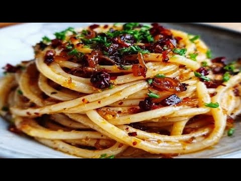 ✨ Caramelized Onion Pasta Recipe | Quick & Easy Dinner with Balsamic Butter Sauce 🍝🧅