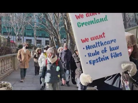 Protesters leave work, school for ‘Free America Walkout’ in NYC