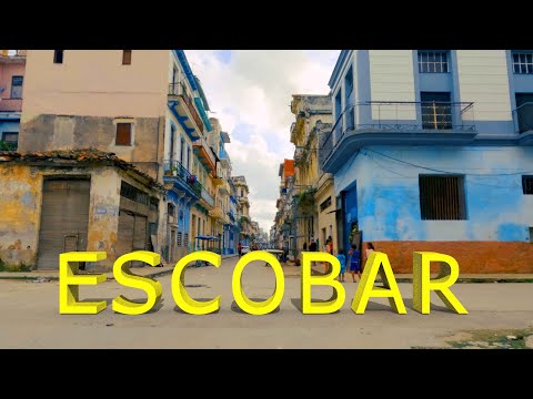 Así está la calle Escobar en La Habana 