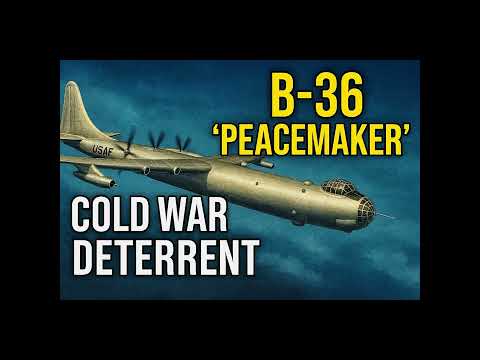 B‑36 Peacemaker — The Bomber With Six Turning, Four Burning | Cold War History