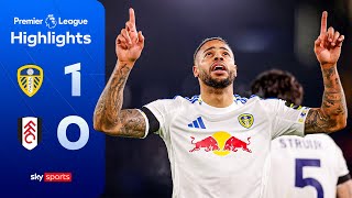 Nmecha scores LATE winner! | Leeds 1-0 Fulham | Premier League Highlights gameplay video by Purple S, 2:56 duration