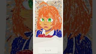 にじさんじライバーをアートにする2 #shorts #にじさんじ