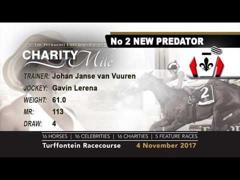 NEW PREDATOR THE DEFENDING CHARITY MILE CHAMPION