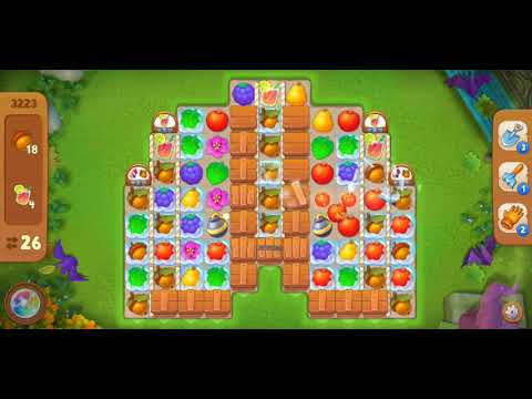 GARDENSCAPES LEVEL #3223 GAMEPLAY STORY PLAYTHROUGH