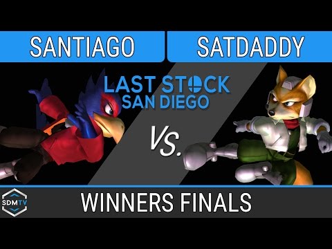 LSSD 86 - Santiago (Falco) vs. 12YAN | satdaddy (Fox) - SSBM Winners Finals - Smash Melee