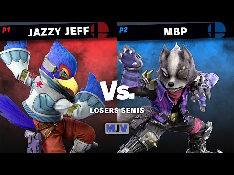 MJV #4 - Jazzy Jeff (Falco) Vs. Mbp (Wolf) - Losers Semi-Finals - SSBU