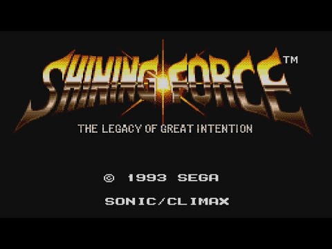 Let's Play Shining Force (BLIND) Part 1: LET'S GET TACTICAL!