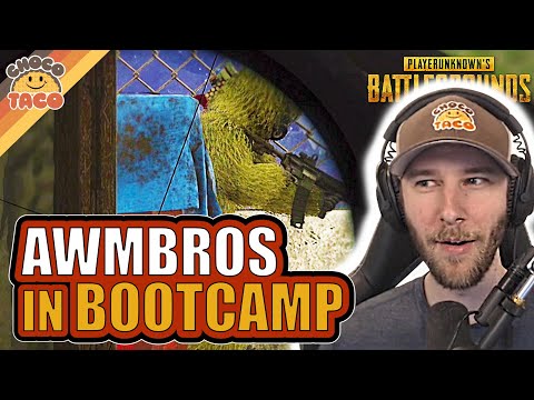 AWMbros in Bootcamp ft. Swagger - chocoTaco PUBG Duos Gameplay