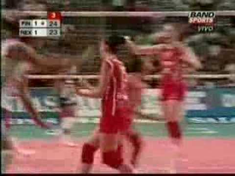 3.º SET FINASA 3 X 1 REXONA SALONPAS CUP 2007