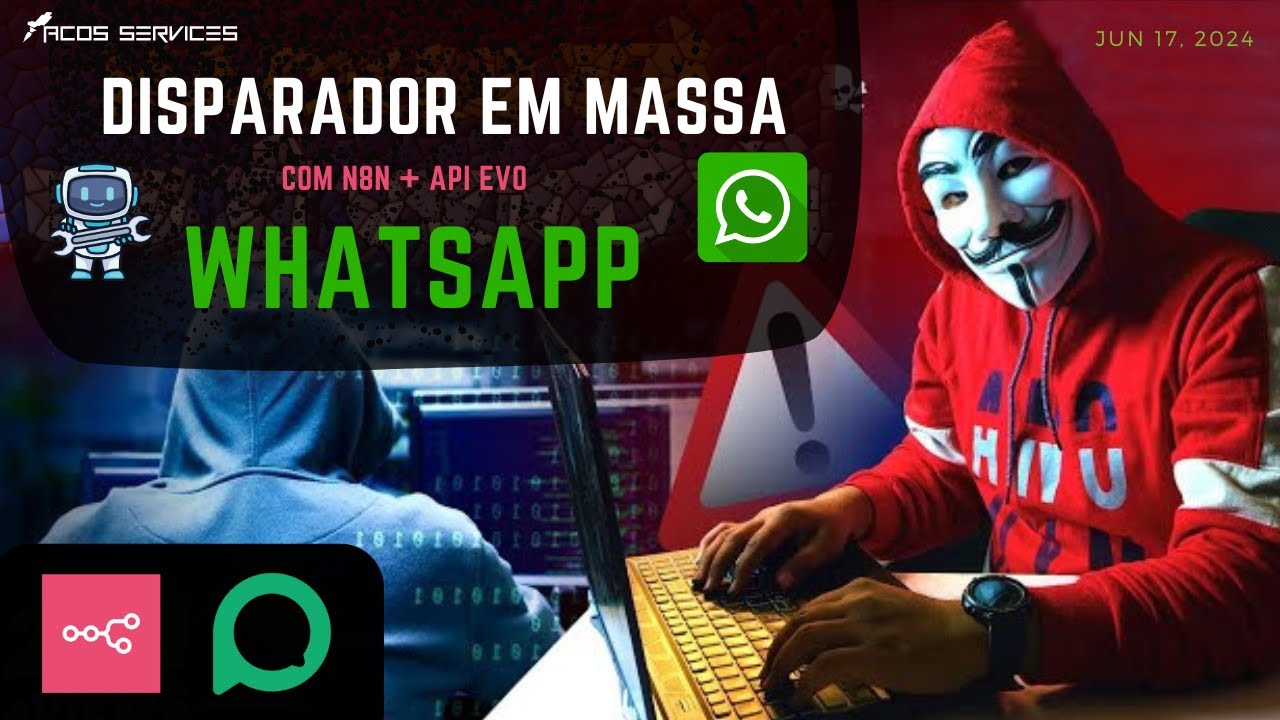 Como Fazer Disparo em Massa no WhatsApp Usando n8n, Baserow ou Sheets e API Evolution