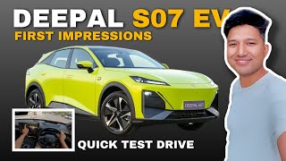 Deepal S07 EV: Overloaded Features But Some Downsides Too ⁉️ Quick Drive Review, Price, Range