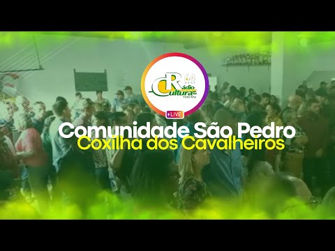 Festa na Comunidade São Pedro, localizada na Coxilha dos Cavalheiros.