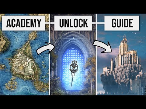 Elden Ring - How to Reach & Unlock Raya Lucaria Academy + Boss!