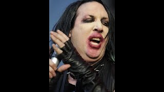Marilyn Manson gets pistol whipped