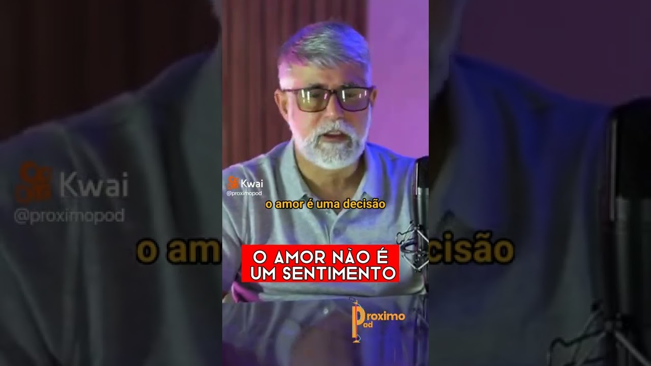O AMOR NÃO É UM SENTIMENTO. pastor Cláudio duarte