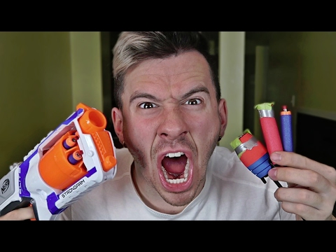 DIY EXPLODING NERF DARTS!! (MOST DANGEROUS TOY OF ALL TIME) Video
