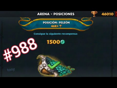 Dragones, Resurgir de Mema #988 - Arena 7, Posición Peleón (46000 Trofeos)