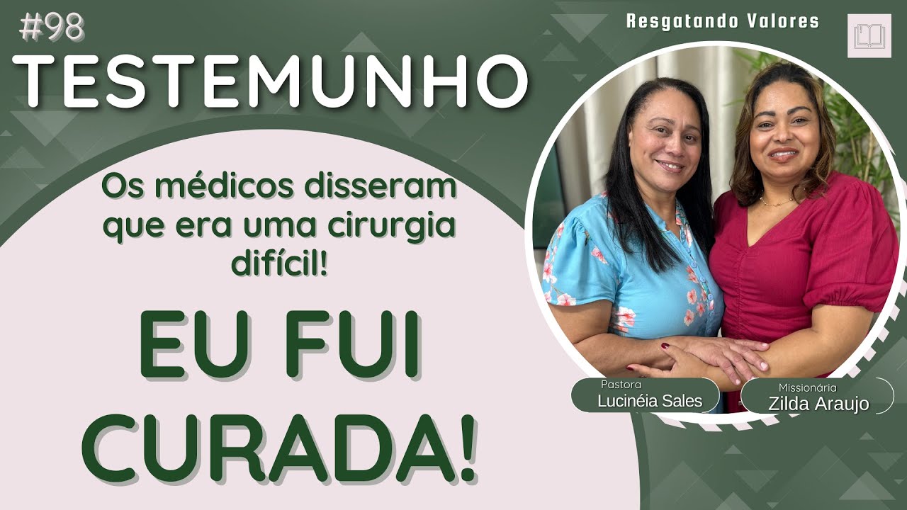 Testemunho 98 |NÃO deixe que NINGUÉM DIMINUIA sua FÉ! | Pra. Lucinéia Sales