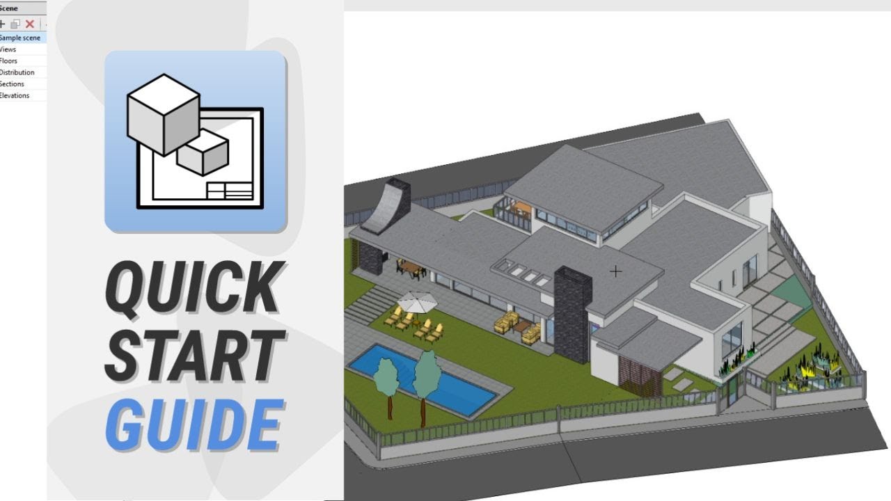 Open BIM Layout: 3D scenes