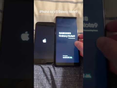 iPhone 6s VS Galaxy Note9 #apple #samsung #iphone #galaxy