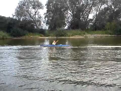 Fast Bootscrash auf der Weser - Wahnsinniger Motorbootfahrer  !