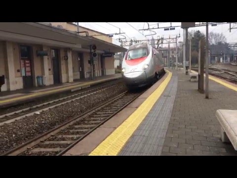 ETR.610 "Frecciargento" FERMATA STAZIONE DI MONZA