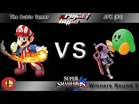 The Bubio Tamer (Mario) vs JFK (Shulk, Kirby) - WR3