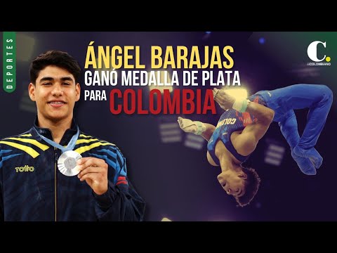 Él es Ángel Barajas, el gimnasta que logró la primera medalla de su deporte y para Colombia en los Juegos Olímpicos de París