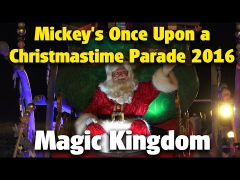 Mickey's Once Upon A Christmastime Parade | Mickey's Very Merry Christmas Party 2016