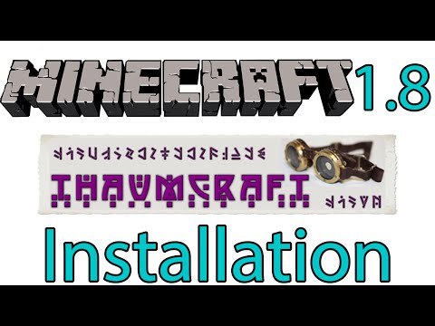 avi12 - Minecraft 1.8/1.8.9 - How to install Thaumcraft Mod (OUTDATED)