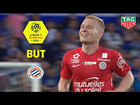 But Florent MOLLET (28') / RC Strasbourg Alsace - Montpellier Hérault SC (1-3)  (RCSA-MHSC)/ 2018-19