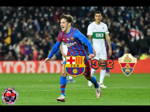 ¡EL BARCELONA B DA LA CARA! 😱 Barcelona vs Elche😱