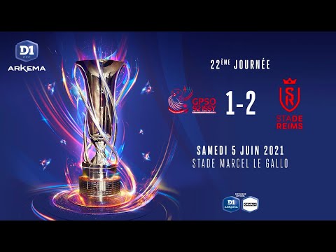 D1 Arkema, J22 : GPSO 92 Issy - Stade de Reims (1-2)