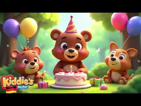 Kinderlied: Bruno hat Geburtstag heut! 🐻🎂🇩🇪