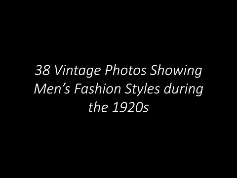 38 Vintage Photos Showing Men’s Fashion Styles during the 1920s