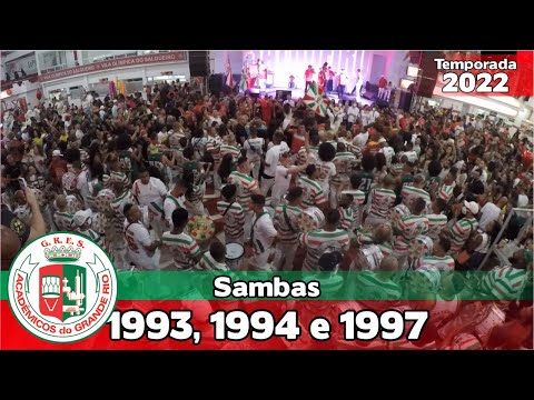Grande Rio 1993, 1994 e 1997 | Samba ao vivo no Salgueiro Convida #SC22